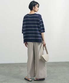 UNFILO L スゴ機能美ニット ハーフスリーブ