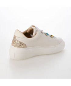 MODE ET JACOMO <MODE ET JACOMO>厚底ビジュースニーカー