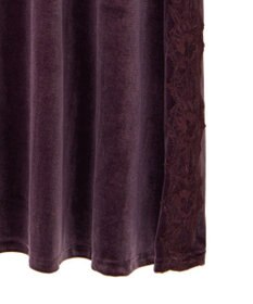 CRAFT STANDARD BOUTIQUE ベロアレース付きキャミワンピース