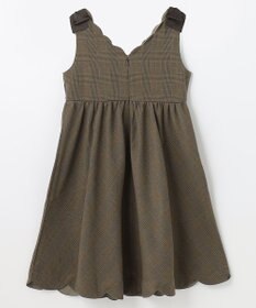 ANY KIDS チェックジャンパースカート