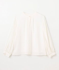 ANY 【洗濯機可/2WAY】プリーツスリーブブラウス