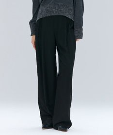 BEIGE， 【Oggi 10月号掲載】COBURN / シルク混2タックカーヴィーワイドパンツ