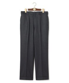 J.PRESS MEN 【J.PRESS ORIGINALS】Peppin Merino Saxony Piped Stem Trousers / Japan Made
