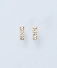 Phoebe 【K10】ストーンバーピアス ゴールド