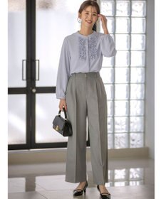 ANY SIS 【洗える】褒めらレディ ワイドパンツ