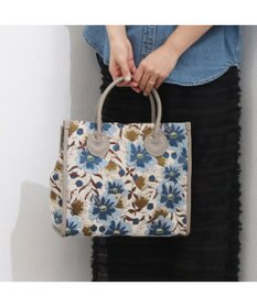 UNBILLION カシュカシュ cachecache / ジャガードスクエアトート