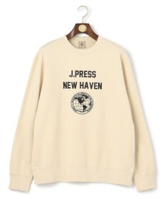 J.PRESS MEN 【WEB・一部店舗限定】フロントプリントスウェット