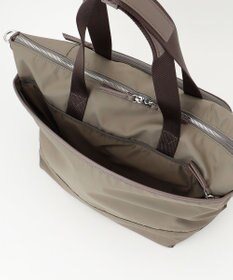 Y'SACCS ナイロン×リサイクルレザー　コンビマルチトート