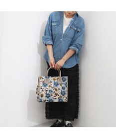 UNBILLION カシュカシュ cachecache / ジャガードスクエアトート