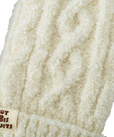 MIKI HOUSE HOT BISCUITS 【1-5歳】 ケーブル編みミトン