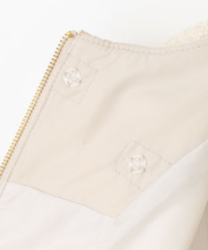 ANY SIS L 【2WAY】ツイードノーカラー ダウンジャケット