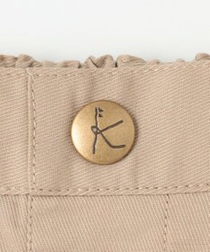 組曲 KIDS 【150-160㎝】スカラップポケット７分丈 パンツ