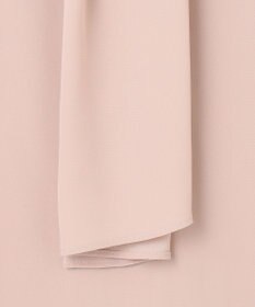 ICB 【UVケア・速乾・洗える】BackSatinAmunzen スカーフタイブラウス