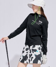 PW CIRCULUS 【WOMEN】DOVE柄 ボックススカート ゴルフウェア レディース