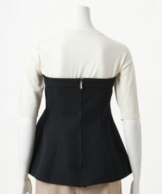 23区 【エステータ】ウールリネン ビスチェ