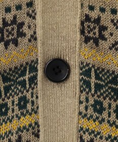 J.PRESS MEN 【J.PRESS &】サマーフェアアイル カーディガン