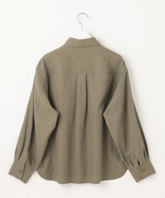 自由区 【洗える】ドビーオックスストレッチシャツ アウター