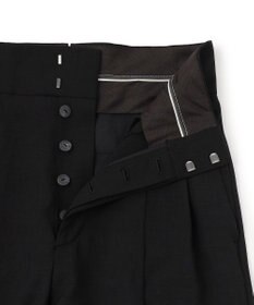 uncrave ドライタッチトロ ワイドトラウザー