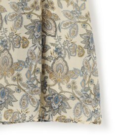 23区 S 【先行予約】Ericaキャラコ ペイズリープリント フレア スカート