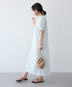 CRAFT STANDARD BOUTIQUE ポーチ付きバルーンスリーブワンピース