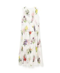 GRACE CONTINENTAL ボタニカルレイヤードワンピース