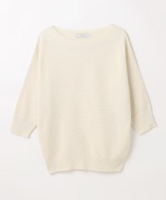 ANY L 【洗濯機可/アンチピリング/UVケア】アクリルガーターニット