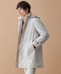 JOSEPH ABBOUD 【フード脱着仕様/JAPANファブリック/ECO撥水】ステンカラー コート