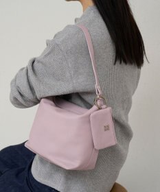 russet 《本革/360g》ソフトレザーシンプルショルダーバッグ（CE-1328-WEB）