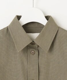 自由区 【洗える】ドビーオックスストレッチシャツ アウター