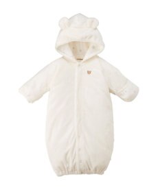 MIKI HOUSE HOT BISCUITS 【ミキハウス】【50-70cm】 マイクロファー ツーウェイオール