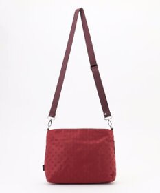 Y'SACCS ドットジャガードポーチ付きトートバッグ