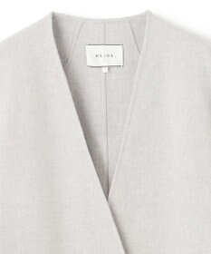 BEIGE， 【Oggi 2月号掲載】GRASSE / ストール付きリバーロングコート