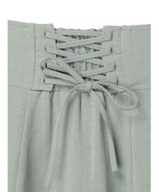 earth music&ecology バックレースアップスカート