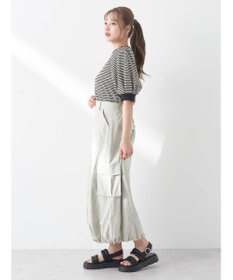 earth music&ecology バルーンカーゴスカート