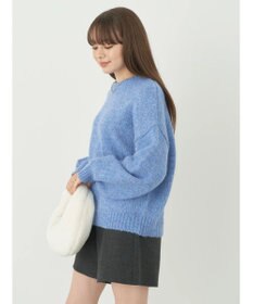 earth music&ecology ファンシーヤーンメランジプルオーバー