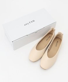 ANY 【定番人気・履き心地抜群】走れるスクエアバレエシューズ