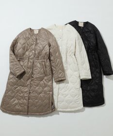 自由区 【Sサイズ有・洗える】ライトキルト 中綿コート (検索番号:JJ24)