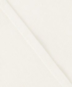 UNFILO 【GISELe 6月号掲載/洗える】リネンレーヨンバンドカラーシャツ