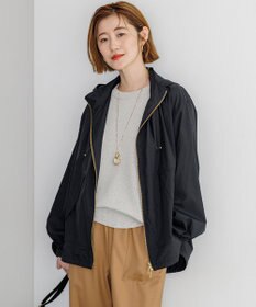 23区 ライトナイロンタイプライター 2WAYアノラックブルゾン