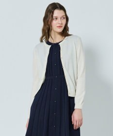 TOCCA CASHMERE カーディガン アイボリー系