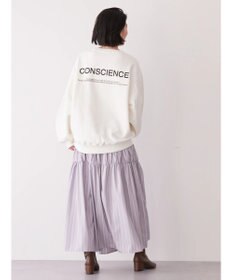 AMERICAN HOLIC デザインスリーブロゴスウェット