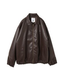 WEGO 【ユニセックス着用ITEM/MLサイズ展開】USPOLOフェイクレザージャケット