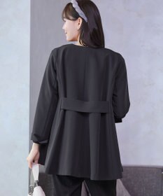 Tiaclasse バックフレアロングジャケット