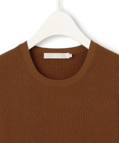 ICB L 【CLASSY.1月号掲載・洗える】ハイゲージリブベーシック プルオーバーニット