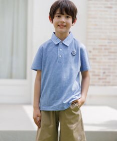 J.PRESS KIDS 【140-170cm】カノコ ライク 半袖ポロシャツ