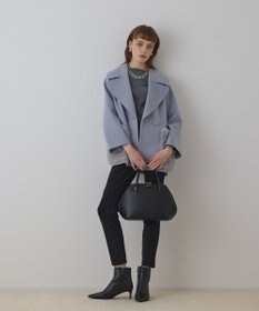 GRACE CONTINENTAL ファーポケットピーコート