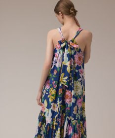 GRACE CONTINENTAL フラワープリントキャミドレス