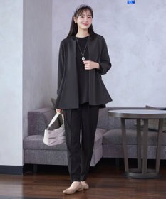 Tiaclasse バックフレアロングジャケット