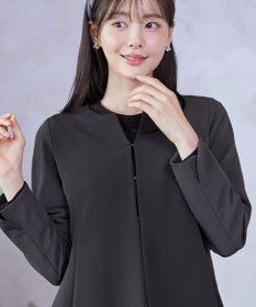 Tiaclasse バックフレアロングジャケット