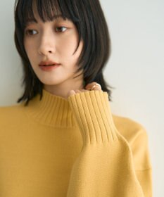 YECCA VECCA ワイドリブニット